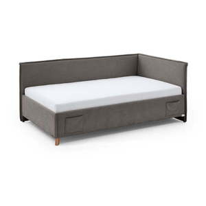 Šedá dětská postel s úložným prostorem 120x200 cm Fun – Meise Möbel obraz