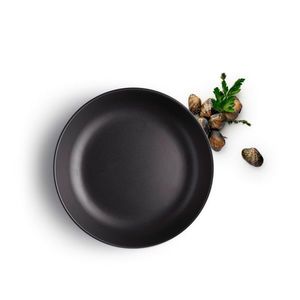 Talíř na polévku 20cm černý Nordic kitchen, Eva Solo obraz