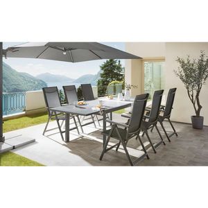 Ambia Garden ZAHRADNÍ SKLÁDACÍ KŘESLO, kov, plast, textil obraz