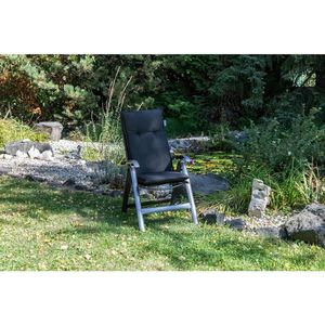 Gardenson SADA POLSTRŮ NA ŽIDLI 2 ks, 118/46/8 cm obraz