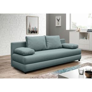 P & B ROZKLÁDACÍ POHOVKA, textil, mátově zelená obraz