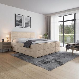 MID.YOU POSTEL BOXSPRING, 180/200 cm, béžová obraz