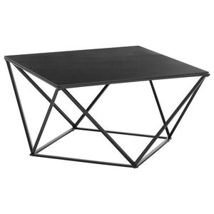 Boxxx KONFERENČNÍ STOLEK, černá, kov, sklo, 80/80/45 cm obraz