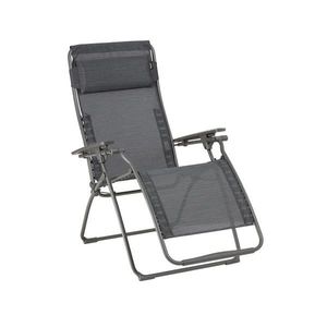 Lafuma Mobilier ZAHRADNÍ RELAXAČNÍ ŽIDLE, kov, textil obraz