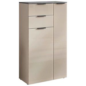 Venda MIDI SKŘÍŇKA, antracitová, kašmírová, 60/107/30 cm obraz