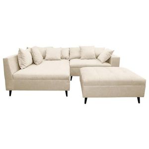 MID.YOU ROHOVÁ SEDAČKA, textil, béžová obraz