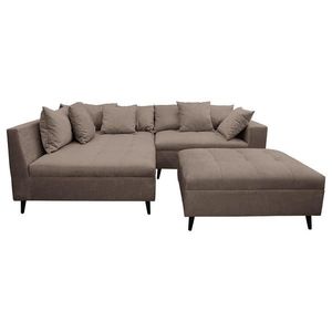 MID.YOU ROHOVÁ SEDAČKA, textil, hnědá obraz