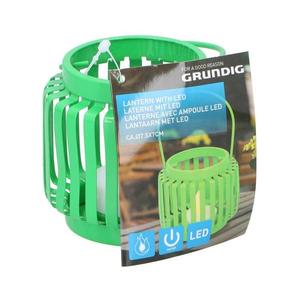 Grundig Grundig - LED Lucerna LED/1xCR2032 zelená obraz