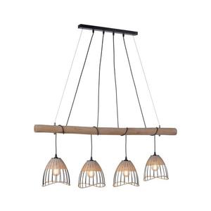 Leuchten Direkt Leuchten Direkt 11156-79 - Lustr na lanku REED 4xE27/60W/230V obraz