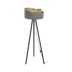 Stojací lampa GALAXY 1xE27/60W/230V šedá/wenge obraz