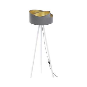 Stojací lampa GALAXY 1xE27/60W/230V šedá/bílá obraz