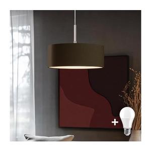 Eglo Eglo - LED Lustr na lanku TUNJA 1xE27/60W/230V hnědá obraz
