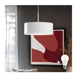 Eglo Eglo - LED Lustr na lanku TUNJA 1xE27/60W/230V bílá obraz
