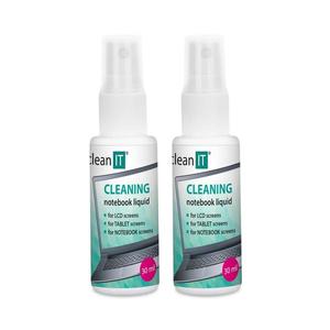 CLEAN IT CLEAN IT CL-182 - Čisticí roztok na obrazovky s utěrkou 2x 30 ml obraz