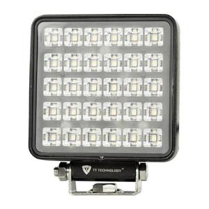 LED Bodové svítidlo pro automobil BLACK LED/30W/10-30V IP69 5700K hranatý obraz