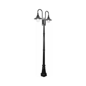 Venkovní lampa TALEZ 2xE27/15W/230V IP44 černá obraz