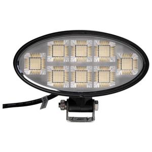 LED Bodové svítidlo pro automobil BLACK LED/160W/10-30V IP69 5700K oválný obraz
