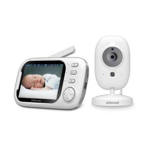 Eldonex ELDONEX EBM-1010-WH - Dětská chůvička s monitorem 5V obraz