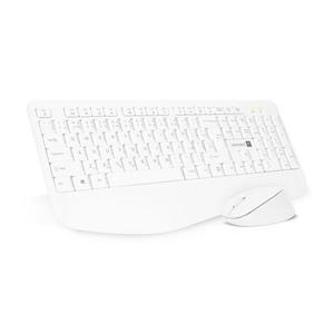 CONNECT IT CONNECT IT CKM-7804-CS - Bezdrátová klávesnice a myš 1200 DPI bílá obraz