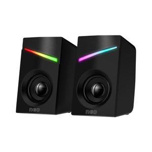 CONNECT IT CONNECT IT CSP-1100-BK - SADA 2x LED RGB Herní reproduktor 6W/5V černá obraz
