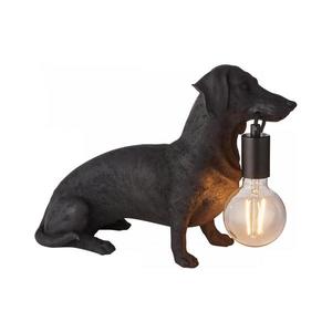 Endon Endon 101188 - Stolní lampa DACHSHUND 1xE27/10W/230V černá obraz