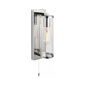 Endon Endon 94074-Koupelnové nástěnné svítidlo TAYLOR 1xE27/10W/230V IP44 lesklý chrom obraz