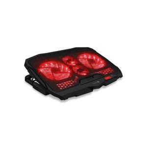 CONNECT IT CONNECT IT CCP-2200-RD-Chladící podložka pro noteb. 4x vent. 2xUSB černá/červená obraz