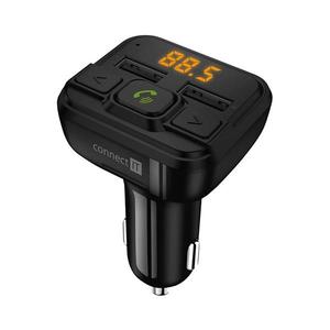 CONNECT IT CONNECT IT CCC-8600-BK - FM vysílač do auta s funkcí handsfree černá obraz