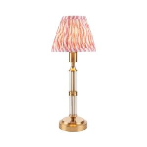 Endon Endon 114842 - LED Stm. nabíjecí stolní lampa MORTON LED/1, 5W/5V mosaz/růžová obraz