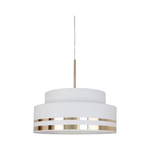 HEXE Lustr na lanku TAMI 1xE27/60W/230V krémová/zlatá obraz