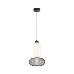 LED Lustr na lanku ARAME LED/15W/230V pr. 22 cm černá obraz