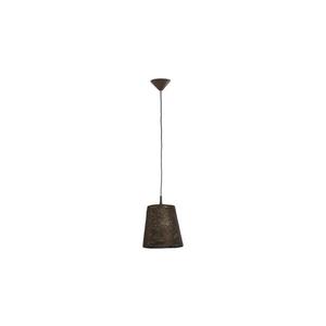 Lustr na lanku GUMON 1xE27/15W/230V hnědá obraz