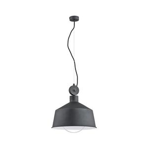 Lustr na lanku CORA 1xE27/15W/230V šedá obraz