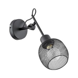 Nástěnné svítidlo POLO 1xE27/15W/230V černá obraz