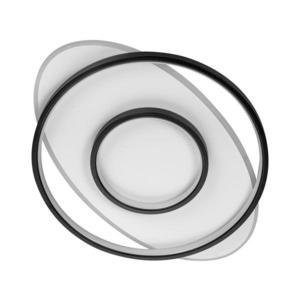 LED Stropní svítidlo LED/96W/230V 3000-5000K černá/šedá obraz
