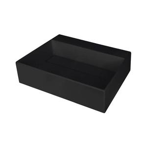 Deante Deante CQR_NU5M - Umyvadlo na desku CORREO 40x50 cm granit/černá obraz