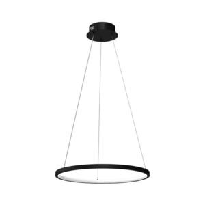 LED Lustr na lanku HOOP LED/27W/230V pr. 50 cm 4000K černá obraz