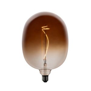 Sada 5 stmívatelných LED žárovek E27 G170 hnědá 4, 9W 130 lm 1800K obraz