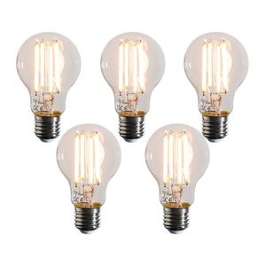 Set van 5 Smart E27 dimbaar in Kelvin LED lampen A60 helder 7W 806 lm 1800-3000K obraz