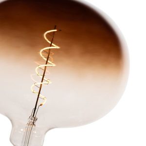 E27 Stmívatelné LED žárovky G220 hnědé 4, 9W 130 lm 1800K obraz
