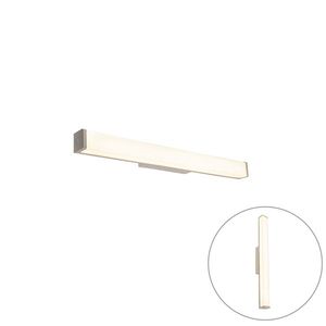 Moderní nástěnná lampa do koupelny ocel 62 cm IP44 - Cascada obraz