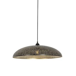 Orientální závěsné svítidlo černé se zlatem 60 cm - Japke obraz