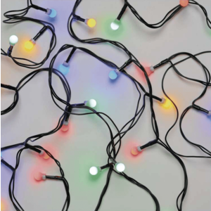 EMOS LED venkovní řetěz - kuličky 30m, multicolor, časovač D5AM04 obraz