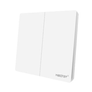 LED Solution Mi-Light MiBoxer RF Bezdrátový nástěnný vypínač 2-tlačítkový PUSH3-2 obraz