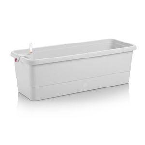 Gardenico Samozavlažovací truhlík Smart Systém Gardenie bílá, 80 cm, 80 cm obraz