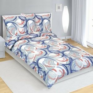 Bellatex Krepové povlečení Bublina, 140 x 220 cm, 70 x 90 cm, 140 x 220 cm, 70 x 90 cm obraz