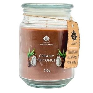 Arome Svíčka 510 g, ve skle, Creamy coconut obraz