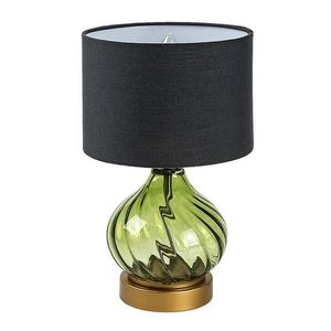 Rabalux 74033 dekorativní stolní lampa Pirelo, E14, 1x max. 25W, lahvově zelená obraz