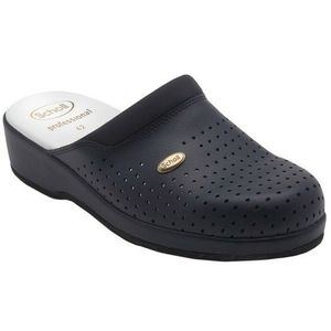 Scholl CLOG BACK GUARD - zdravotní pantofle PROFESIONAL vel. 45, modrá, 45 EU obraz