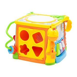 Interaktivní hudební vzdělávací kostka Baby Mix obraz